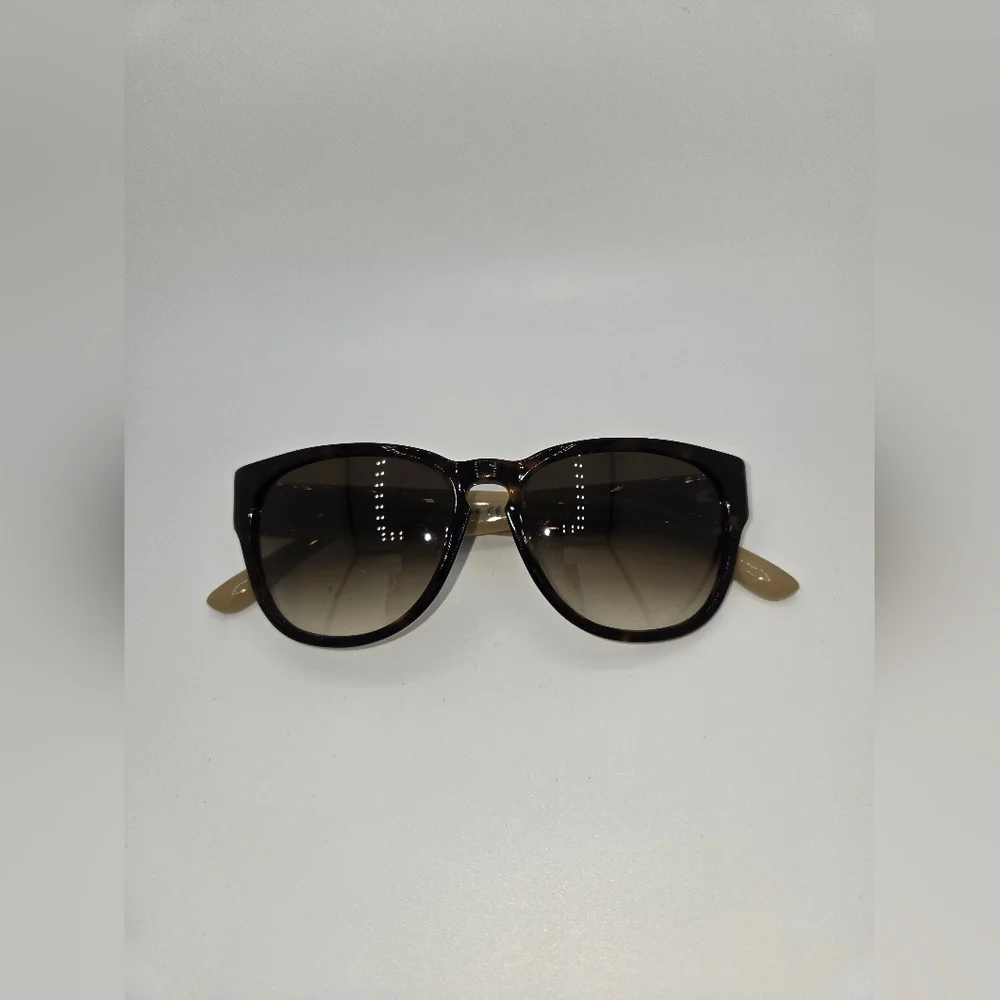 Marc by Marc Jacobs MMJ 230/S Beige & Black Striped Sunglasses Designer +‎ Case